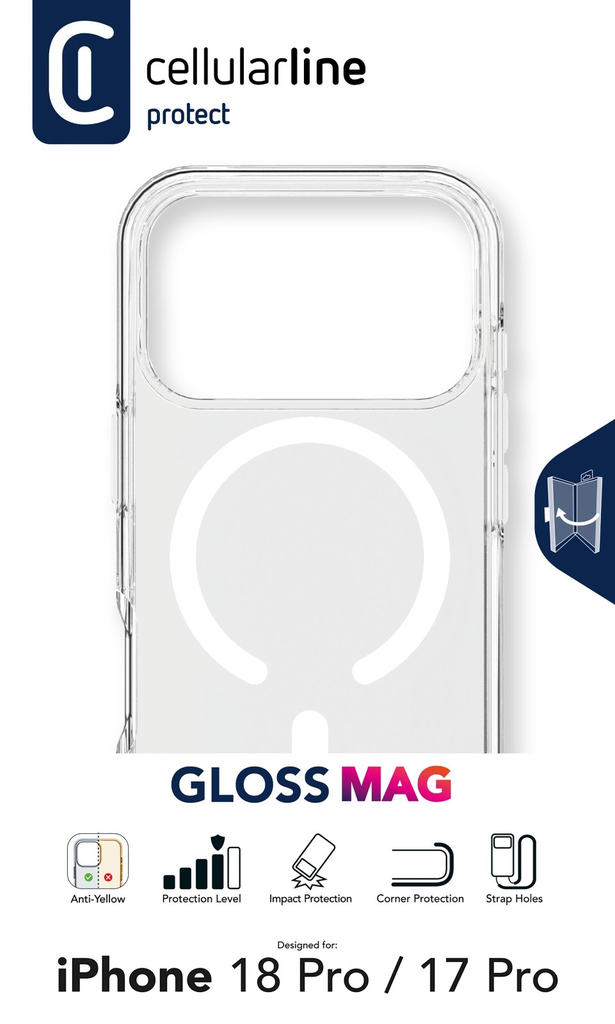 Cellularline Gloss Meg Case iPhone 18 Pro