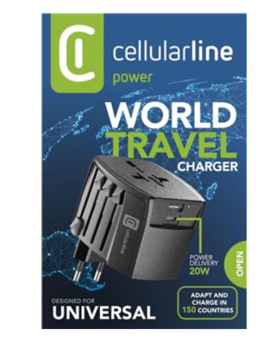 Cellularline Universal World Travel Charger