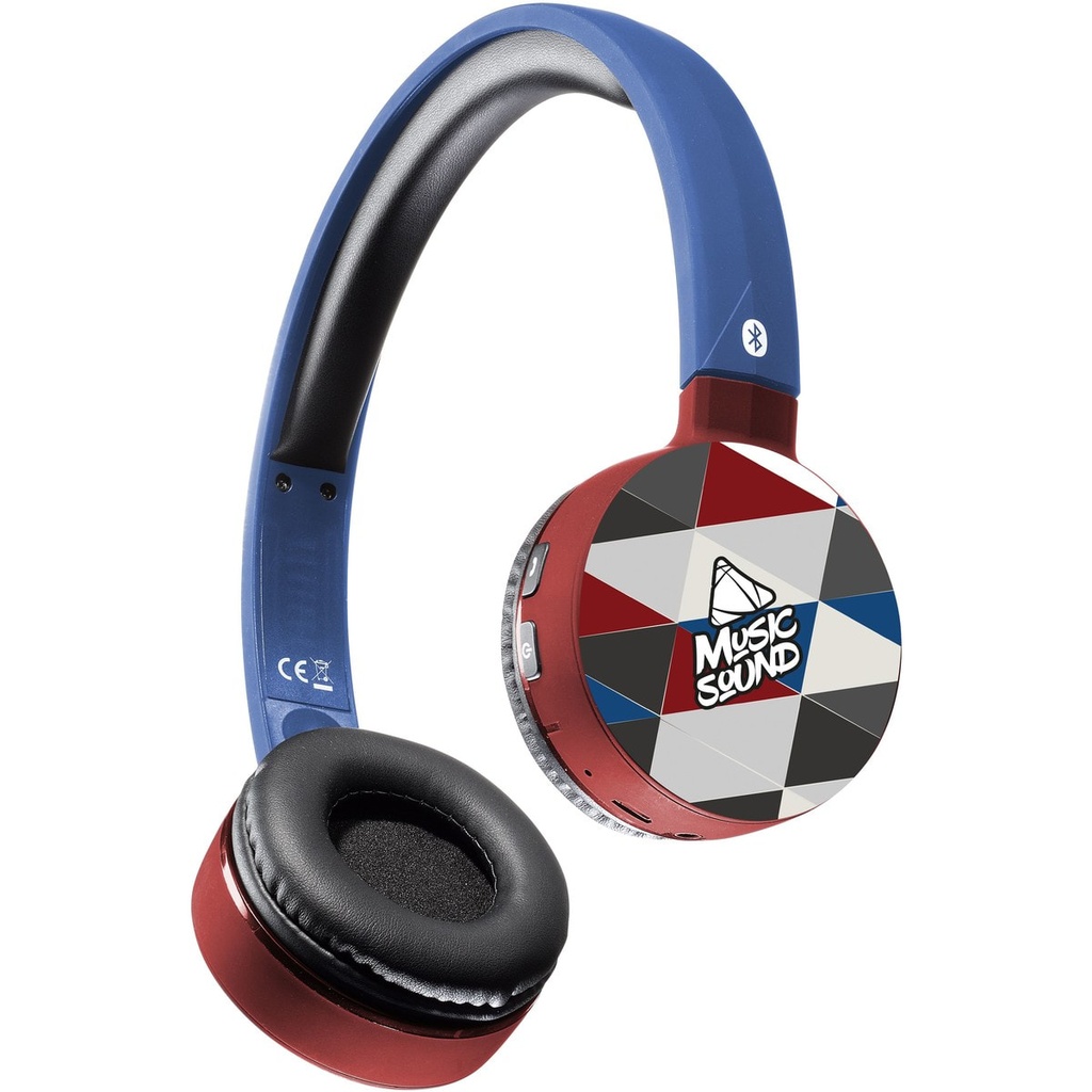 CELLULARLINE BLUETOOTH HEADBAND WITH MIC TRIANGLES.