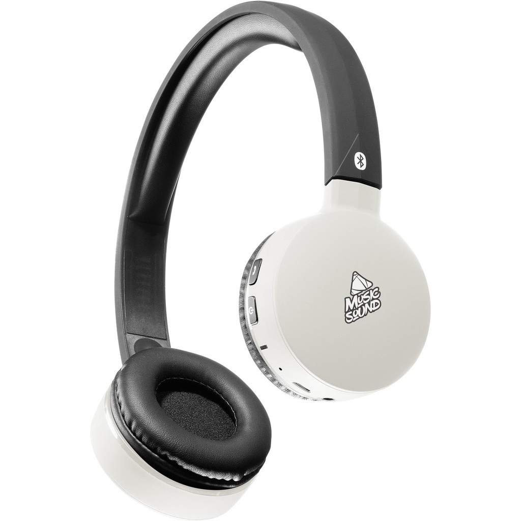 CELLULARLINE BLUETOOTH HEADBAND WITH MIC BLACK AND WHITE