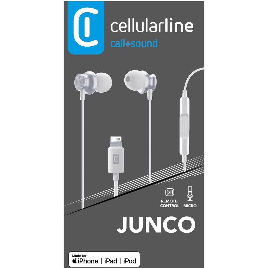 CELLULARLINE JUNCO HEADPHONE IOS INPUT