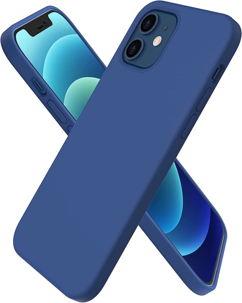 SILICONE CASE IN BLUE IPHONE 12/12 PRO
