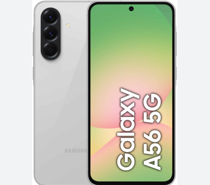 SAMSUNG GALAXY A56 5G 256GB IN AWSOME LIGHT GREY