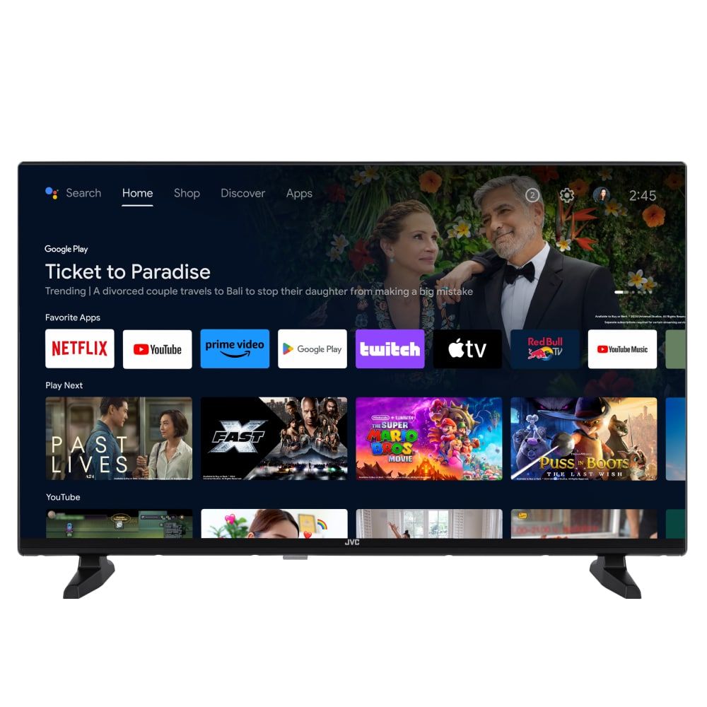 JVC 50'' LED ANDROID HDR 4K TV - LT-50VA3300