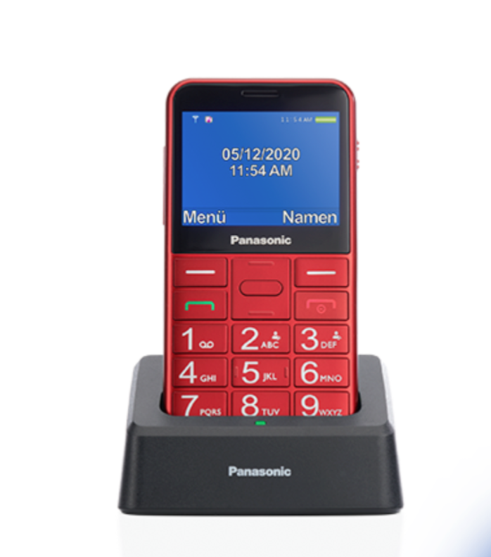 PANASONIC KX-TU155 EXRN IN RED