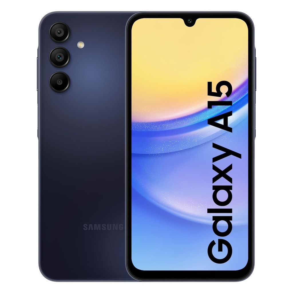 GALAXY A15 64 GB 4GB RAM IN BLUE BLACK