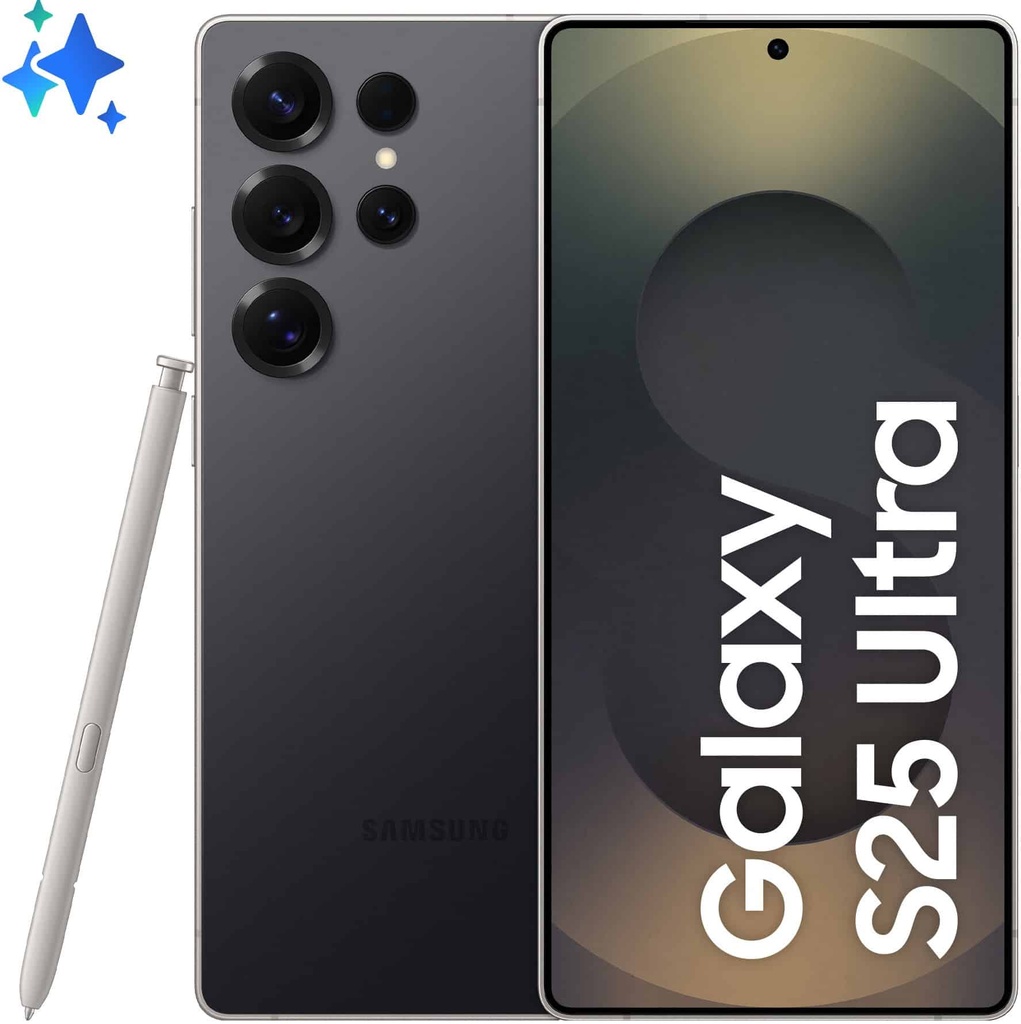 SAMSUNG S25 ULTRA 512GB 12GB RAM JET BLACK
