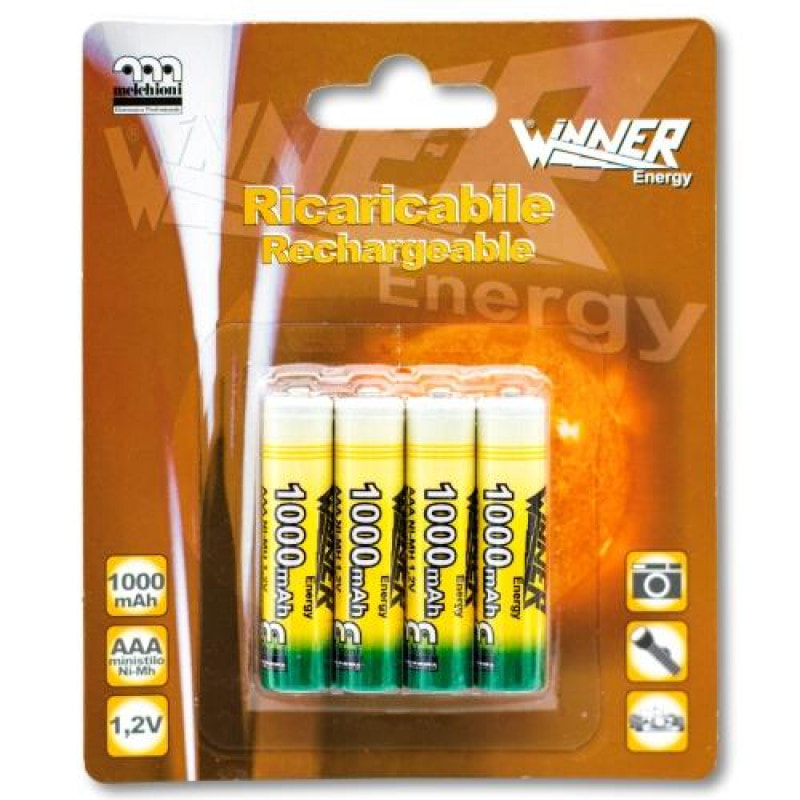 RECHARGEABLE BATTERIES PACK OF 2