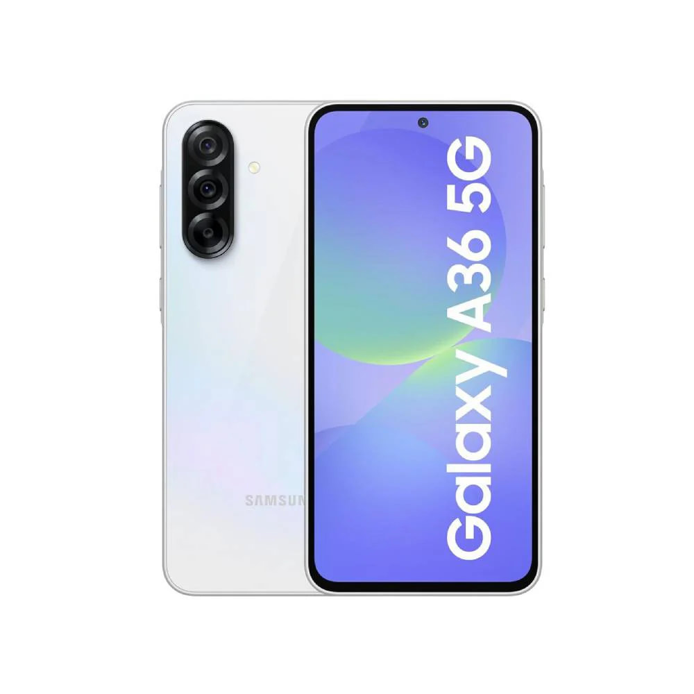 SAMSUNG GALAXY A36 5G 128GB IN AWSOME WHITE