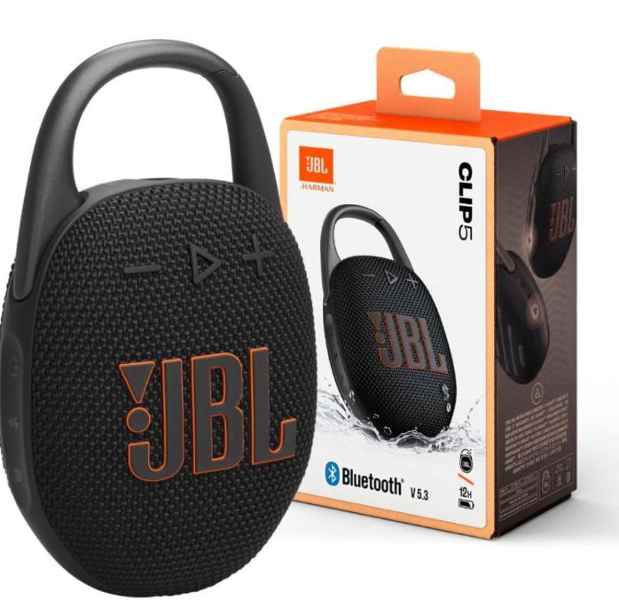 JBL Portable Bluetooth Speaker Clip 4 Black