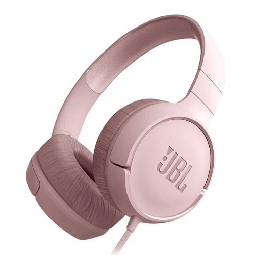 JBL Tune500 Pink Wired Headphones