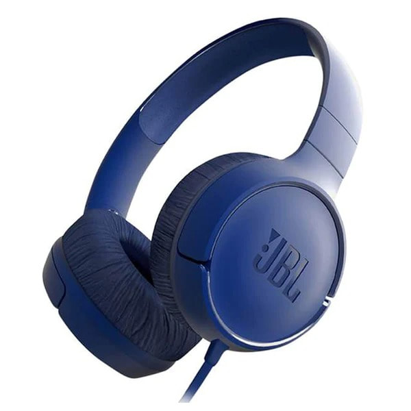 JBL TUNE500 Blue Wired Headphones
