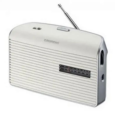 GRUNDIG ADJUSTABLE FM RADIO WHITE MUSIC 60