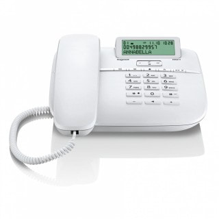 GIGASET DA611  CORDED TELEPHONE SET WHITE