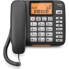 GIGASET DL580 CORDED TELEPHONE SET BLACK