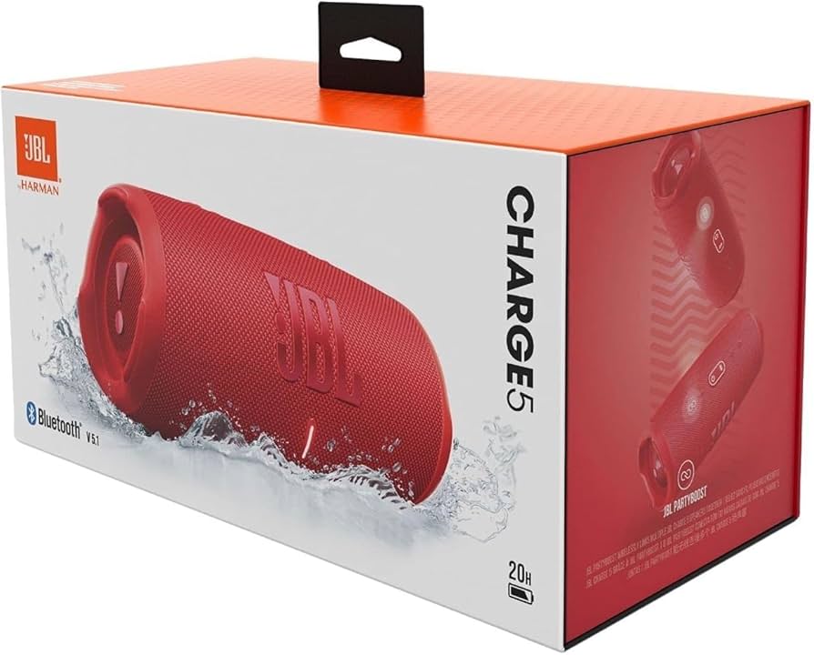 JBL CHARGE5 SPEAKER RED