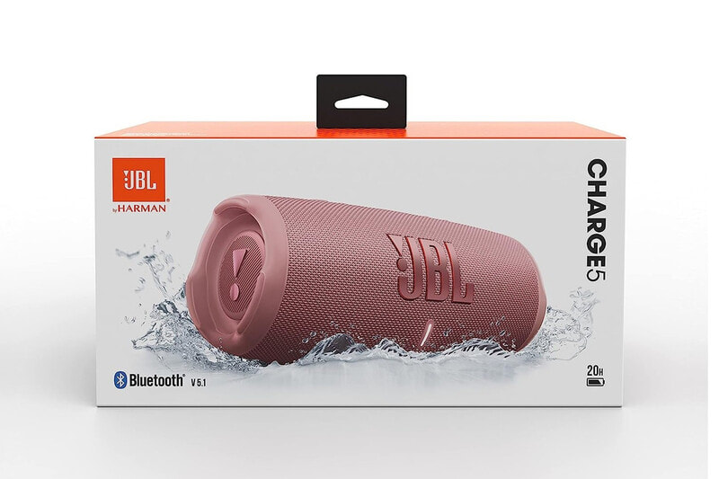 JBL CHARGE5 SPEAKER PINK