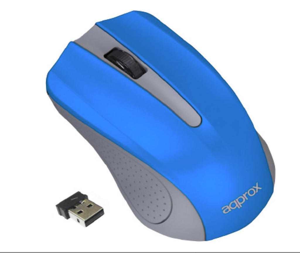 Aqprox Wireless Optical Mouse Blue