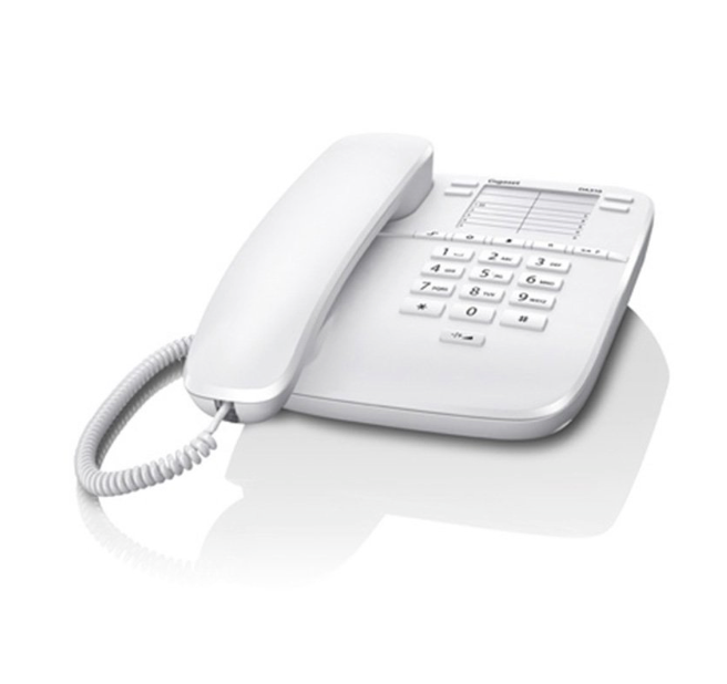 GIGASET DA310 CORDED TELEPHONE WHITE