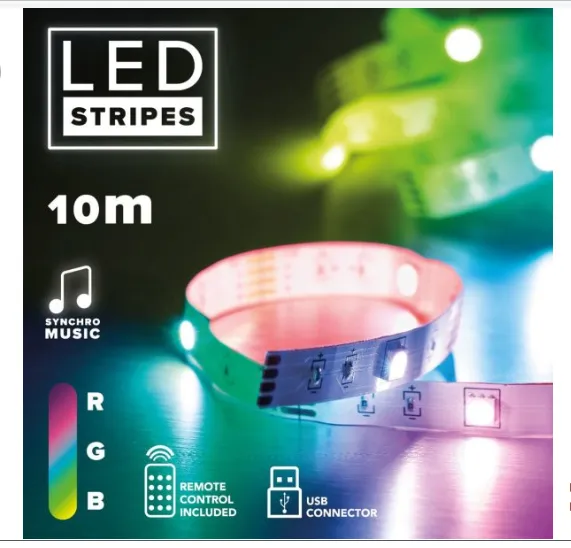 Cellularline 10M LED Stripes with Remote Control