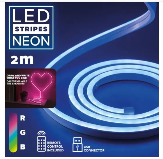 Cellularline 2M  NEON LED Stripes with Remote Control