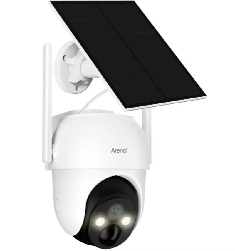 Arenti GO2T Kit 1 3MP Outdoor Wi-Fi Camera with Battery & Solar Panel