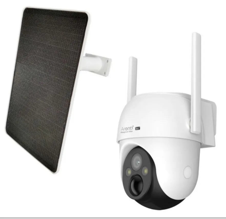 Arenti GO3G Kit 3 3MP Outdoor Wi-Fi & 4G Camera with Battery & Solar Panel